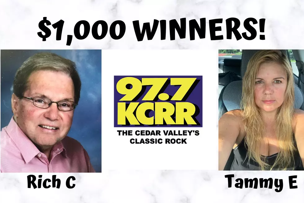 $1,000 Winners! Congrats to Rich and Tammy!