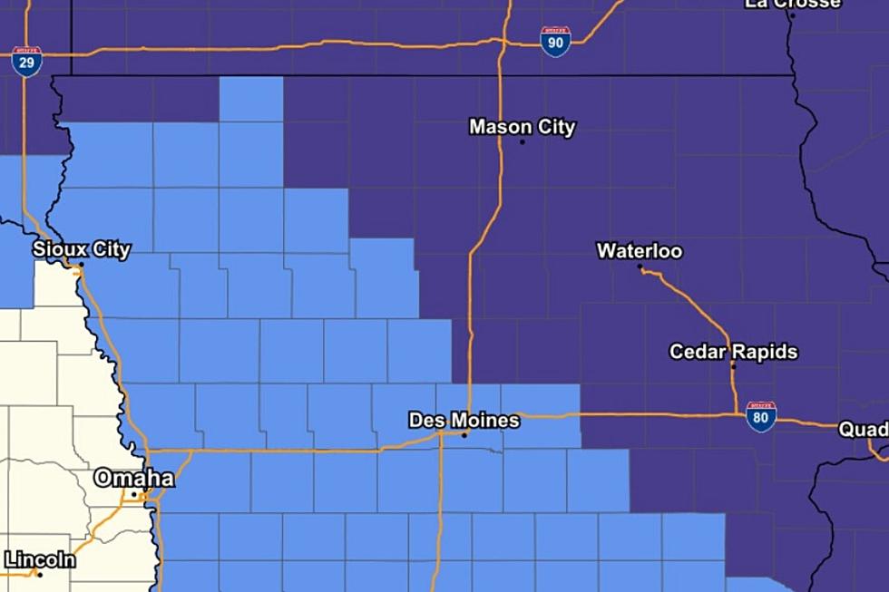 Freeze Warning Tonight for More Than Half of Iowa