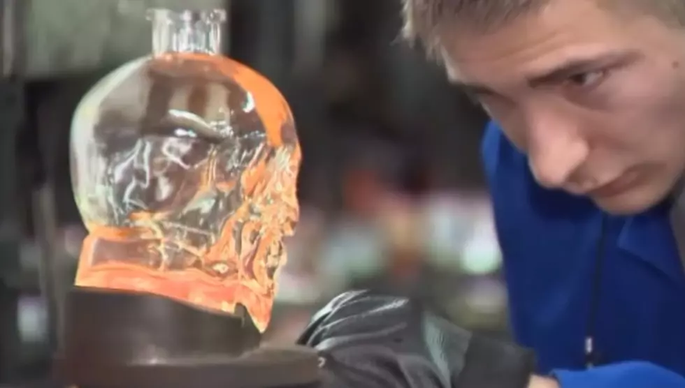 How Crystal Head Vodka Skull Bottles Are Made (VIDEO)