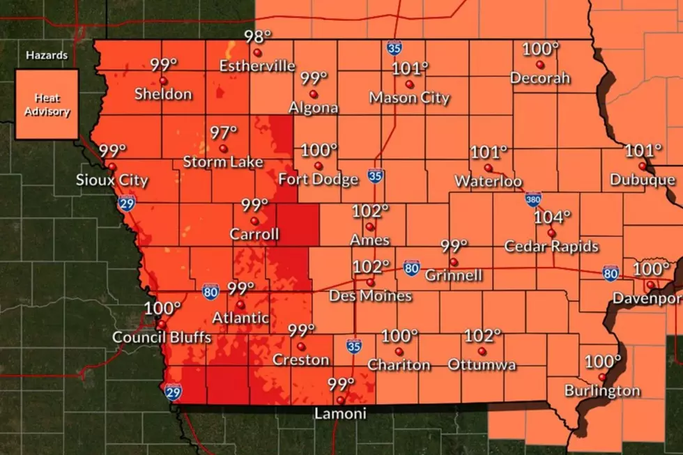 HEAT ADVISORY This Afternoon in Eastern Iowa