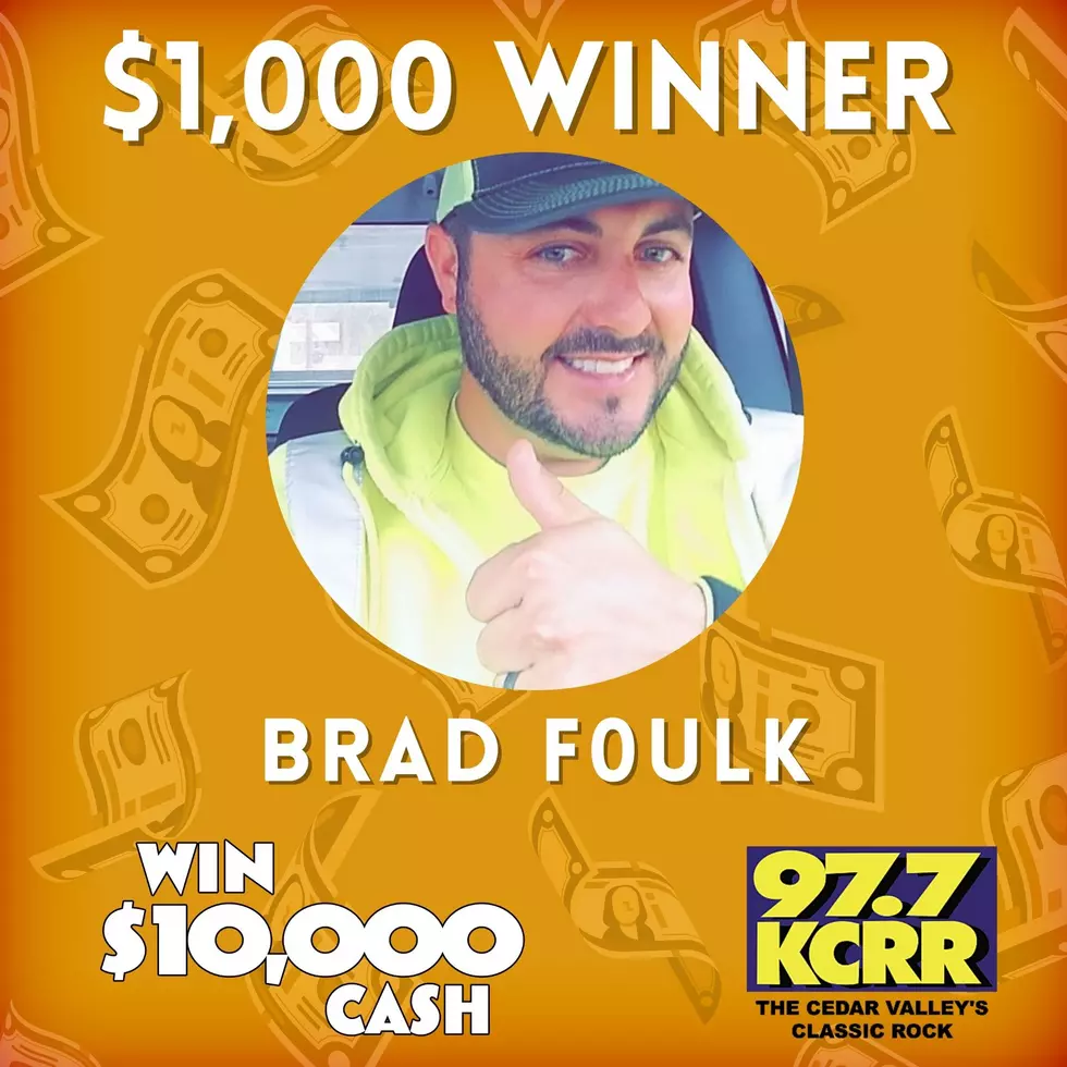Brad Foulk of Hudson Wins $1,000!
