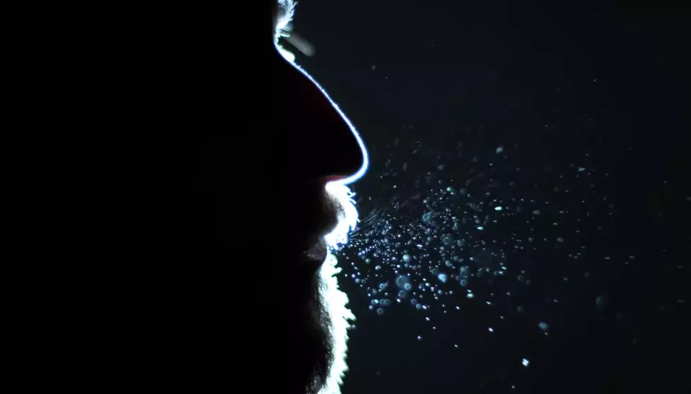 Slow Motion Video of Droplets Flying Out of Your Mouth Without a Mask