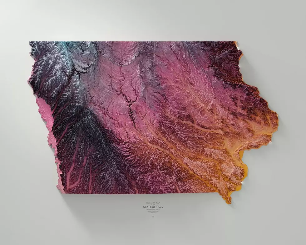 Digitally Rendered Vintage Maps of Iowa
