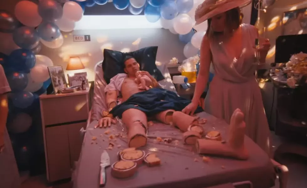 Man in Hospital Bed Freaks People Out Because He’s Made Out of Cake