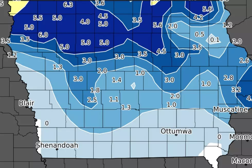 March 15th Snowfall Totals