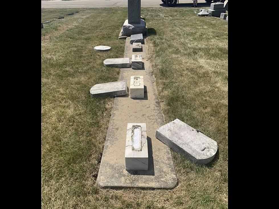 Fredsville Lutheran Church Cemetery Headstones Vandalized [Photos]