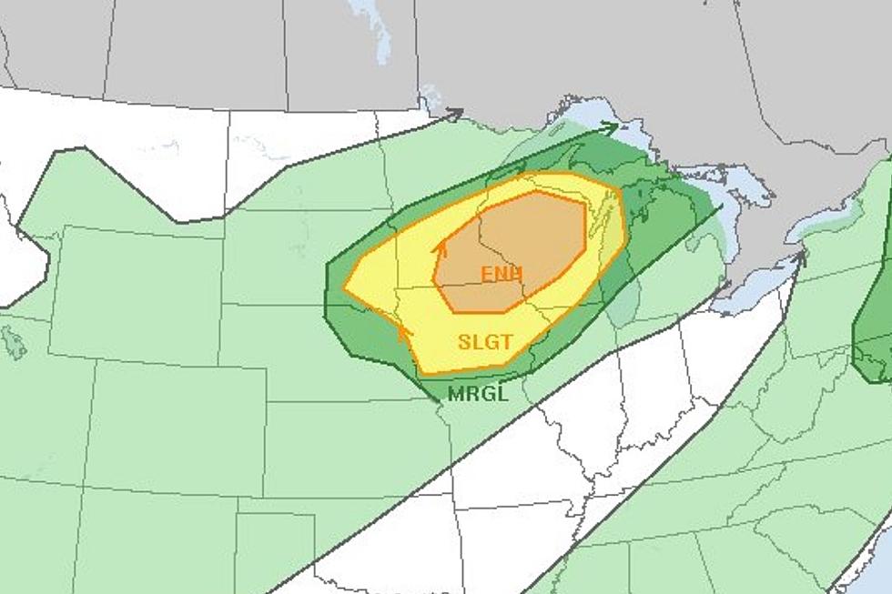 Threat of Severe Weather on Wednesday in Iowa