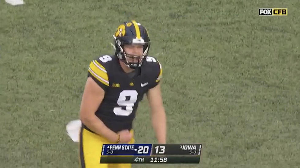 Iowa Punter Donating $11,000 in NIL money to “Count the Kicks”