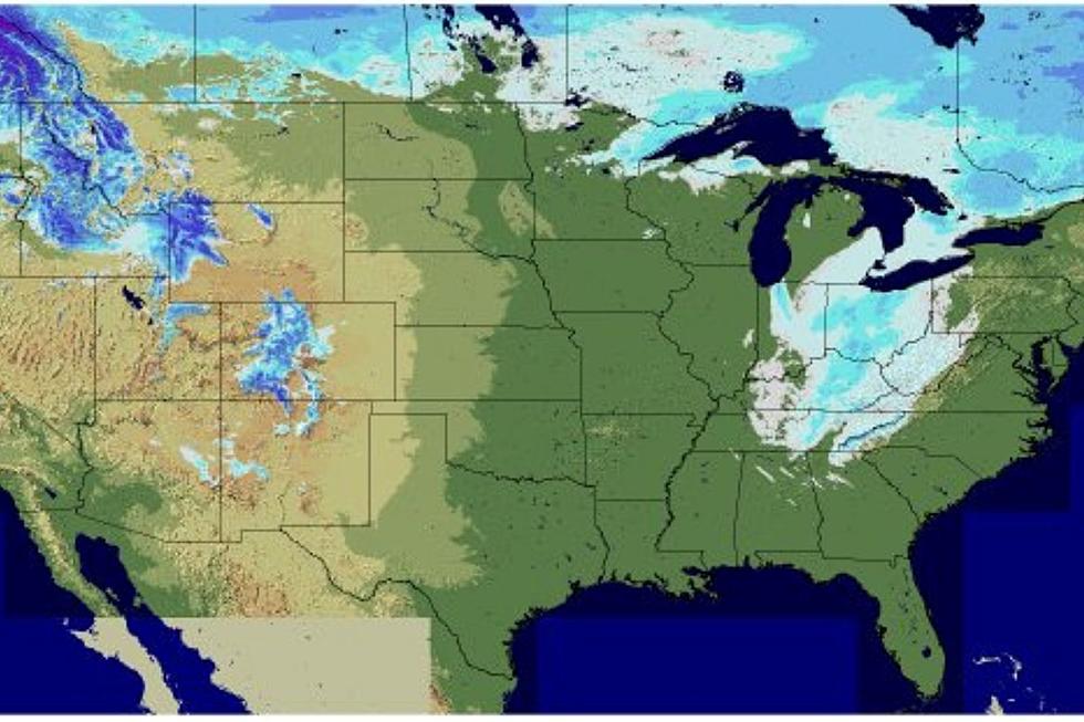Only 11% of the U.S. has Snow, Iowa is at 0%