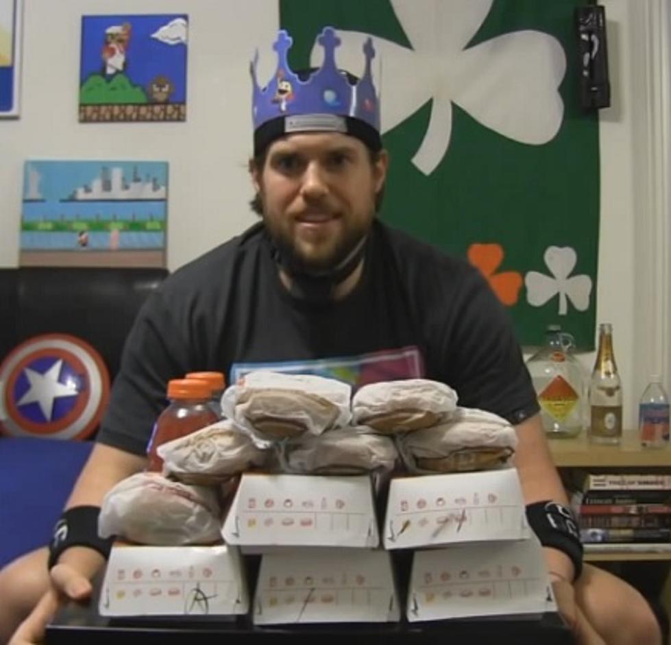 Man Attempts “The Burger King Challange”