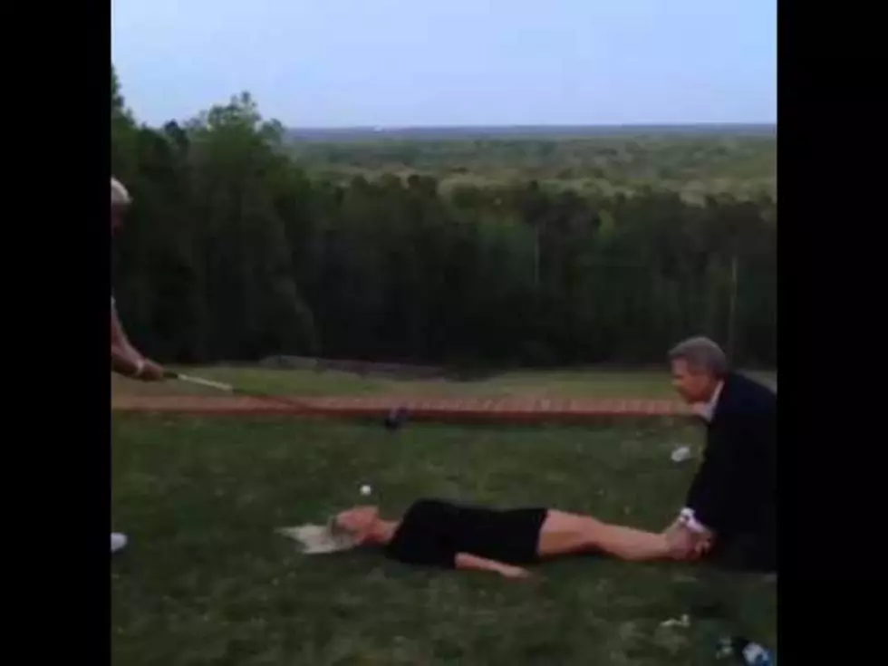 John Daly Hits Golf Ball Teed Up in a Woman’s Mouth
