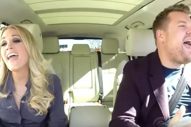 Hilarious Video Of Carrie Underwood Doing Carpool Karaoke