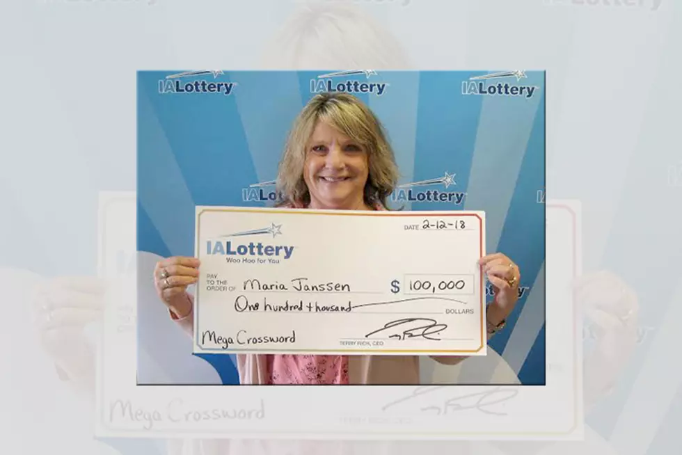 Northeast Iowa’s Lottery Luck Continues, Nashua Resident Claims $100K