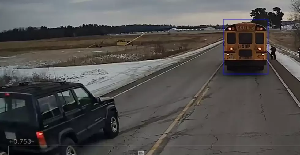 Scary Video of Driver Ignoring School Bus & Endangering Child