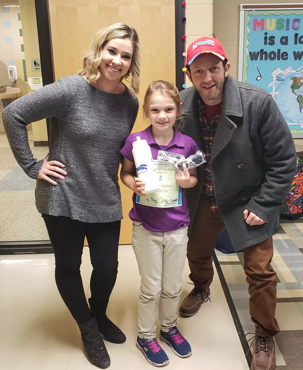 K Student Of The Week: Kinley Hovey