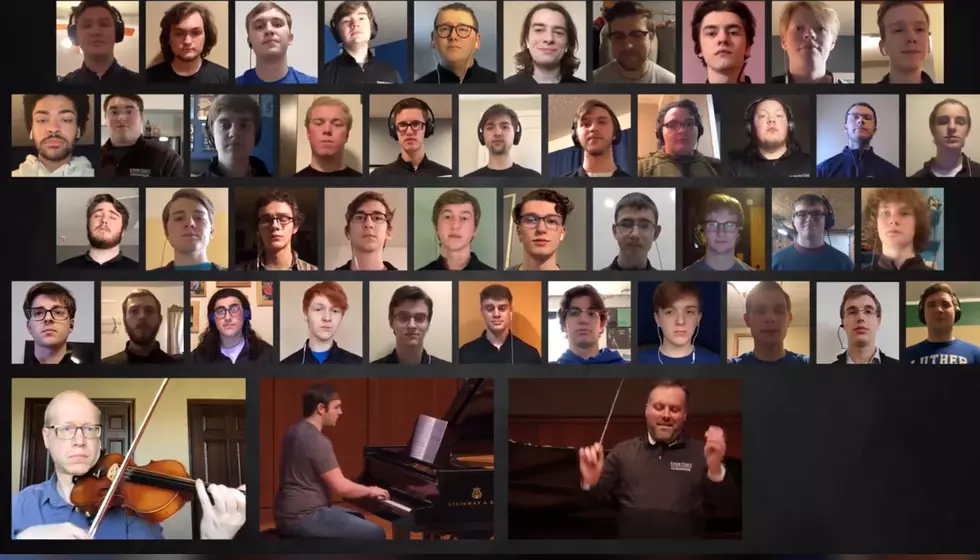 Luther College Music Department Gives Virtual Performance