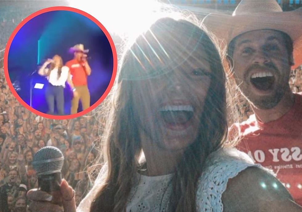 We All Wish We Were this Girl at Dustin Lynch’s Iowa State Fair Show