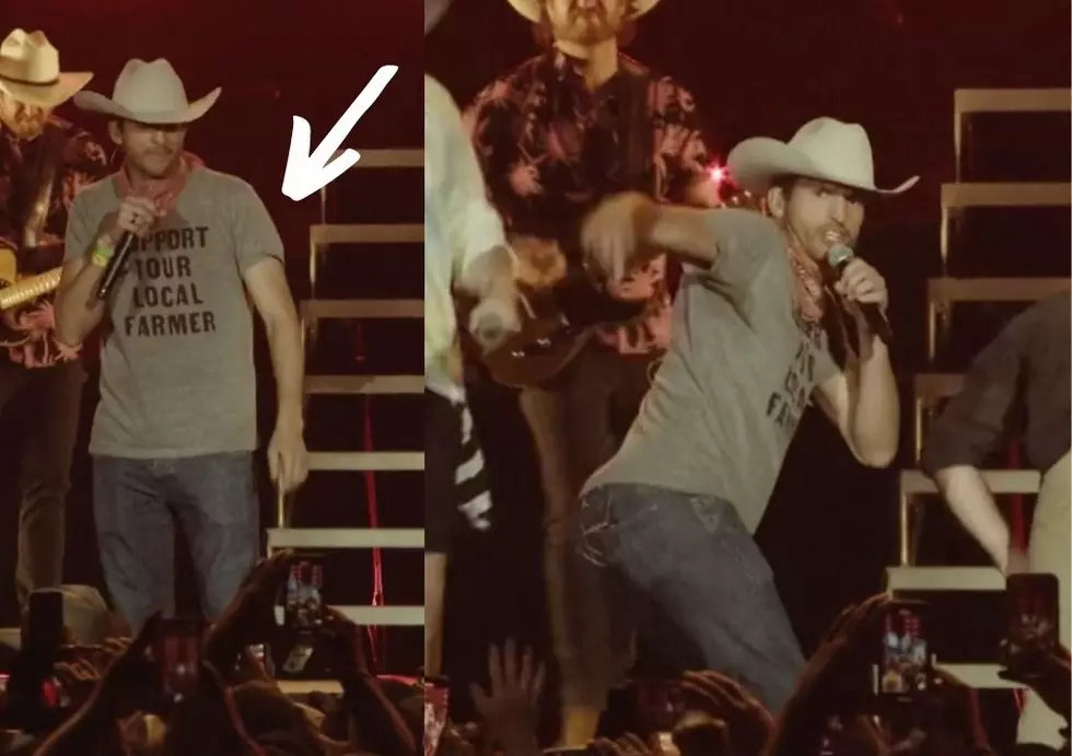 Ashton Kutcher Shows Off Iowa Roots At Stagecoach [WATCH]