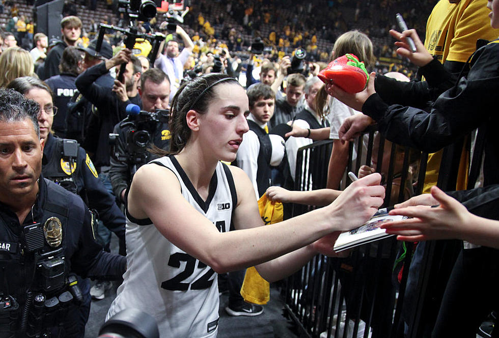Iowa&#8217;s Caitlin Clark Receives Autographed Jersey From Her Idol [WATCH]
