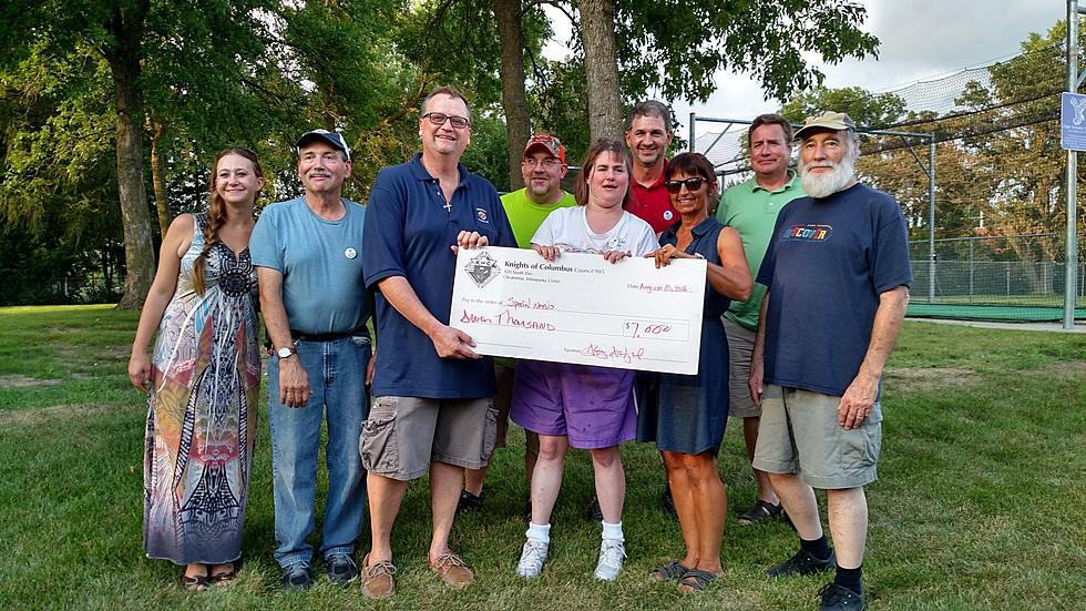 Owatonna Knights of Columbus Give Money to Local Groups