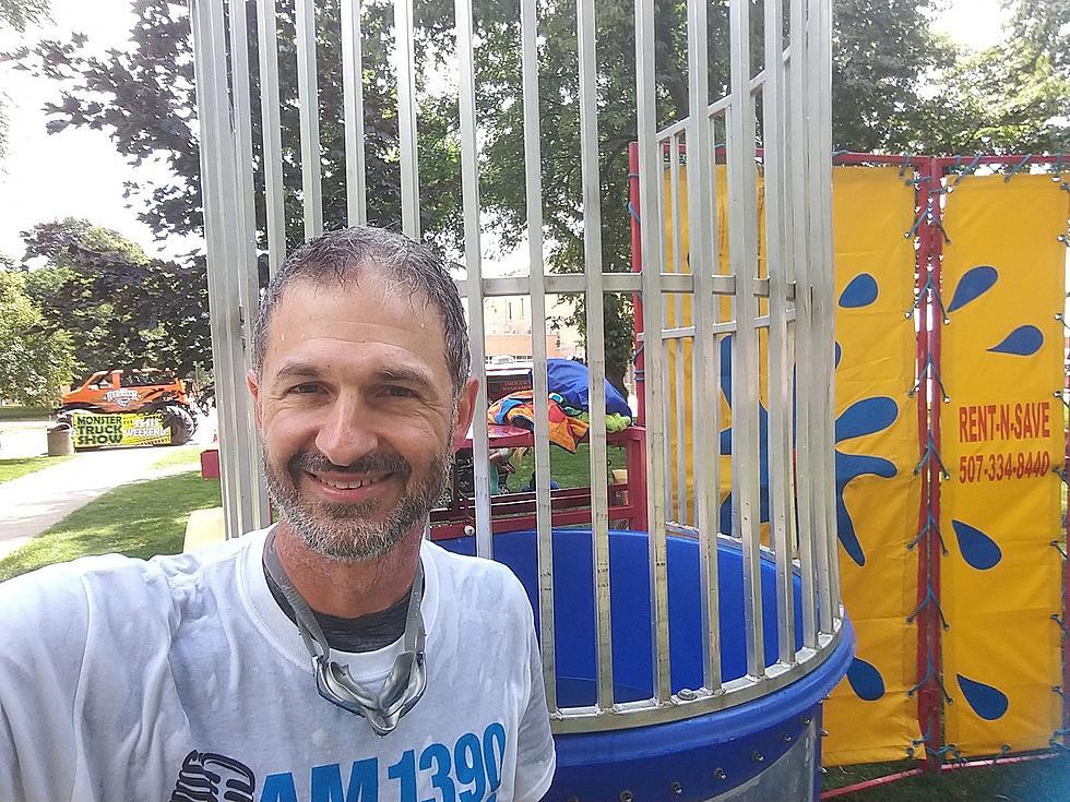 Getting Dunked for a Good Cause at Owatonna&#8217;s Crazy Days