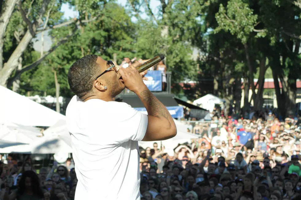 Nelly Performs on the Main Stage at Boise Music Festival