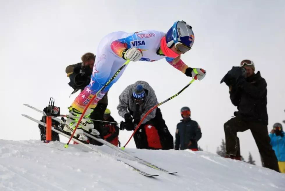 Lindsey Vonn Completes First Day of Downhill Training