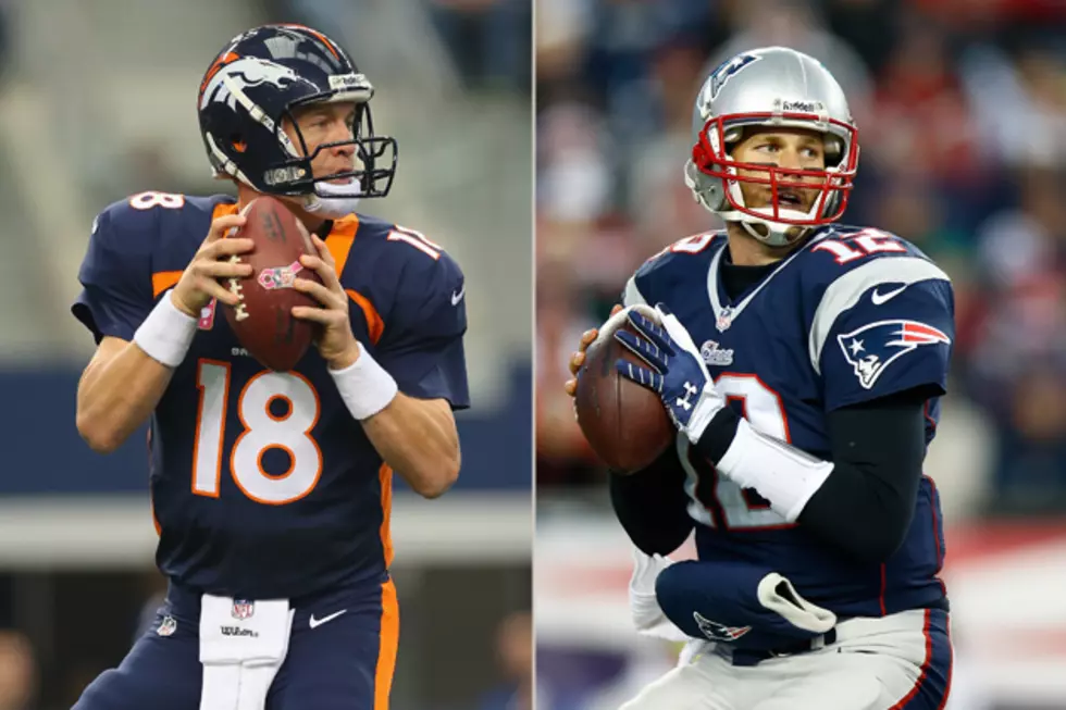 Tom Brady + Peyton Manning Meet in Matchup of Great Quarterbacks