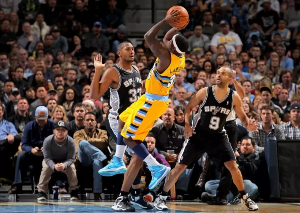 Duncan Leads Spurs Over Nuggets 108-103