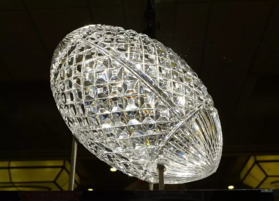 College Football Playoff&#8217;s Trophy is Golden