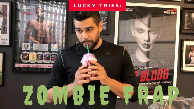 Lucky Tha DJ Tries the Starbucks&#8217; Zombie Frap