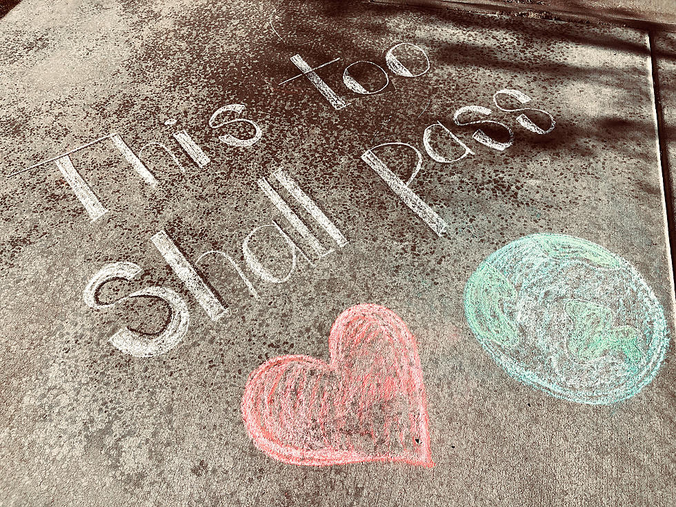 We Joined “The Chalk Your Walk” Message To Spread Some Positivity