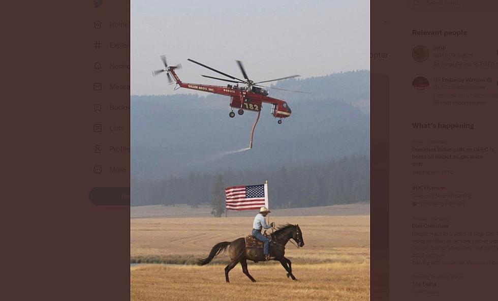 Idaho Rancher Goes Viral for Thanking Firefighters