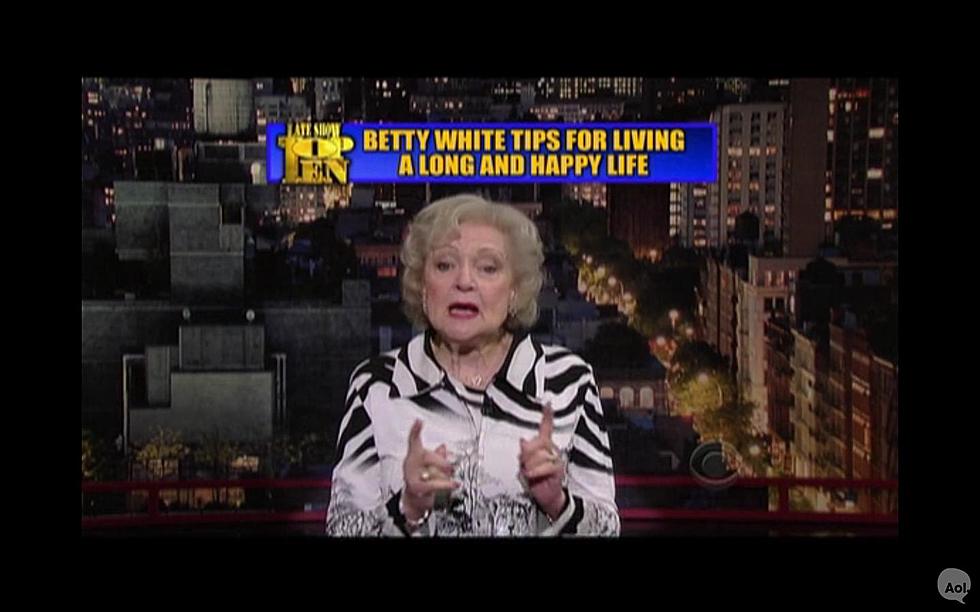 Betty White Offers Up Top Tips For A Long Life [VIDEO]