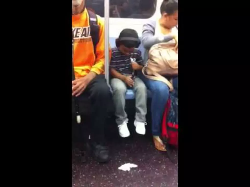 Little Boy Gets His Jam On On The Subway [VIDEO]