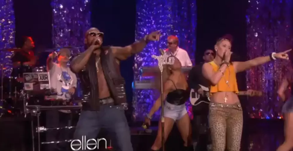 Flo Rida and (not) Sia Performs ‘Wild Ones’ On Ellen