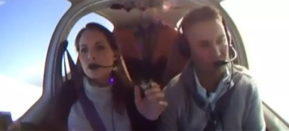 Man Proposes By Faking a Plane Crash [VIDEO]