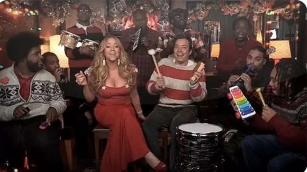 All I Want for Christmas is You Performed on Kids Intruments with Jimmy Fallon Mariah Carey and The Roots