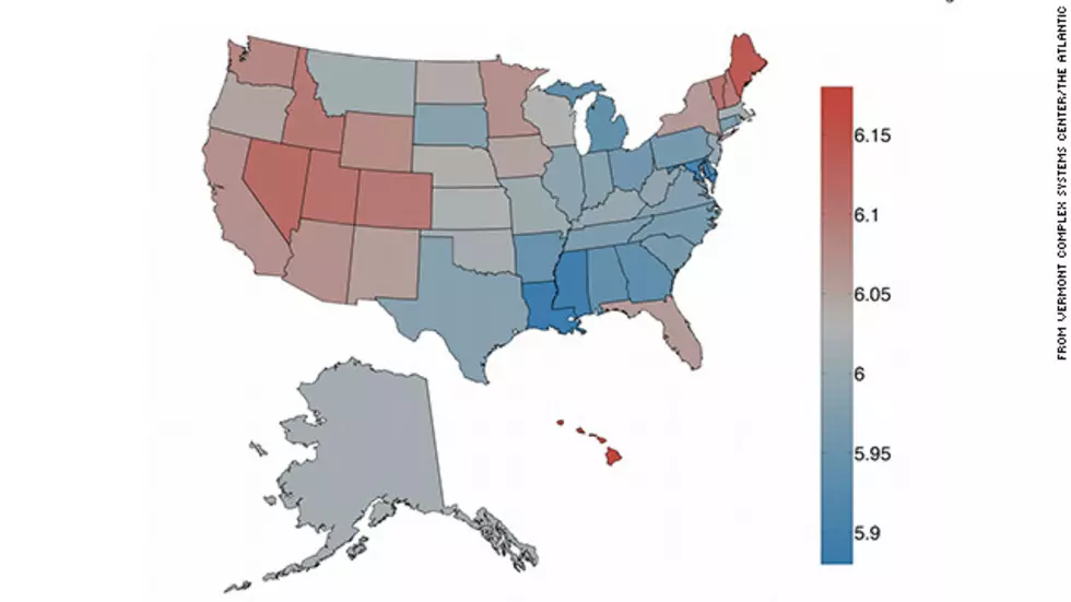 The Happiest And Saddest States According to Twitter