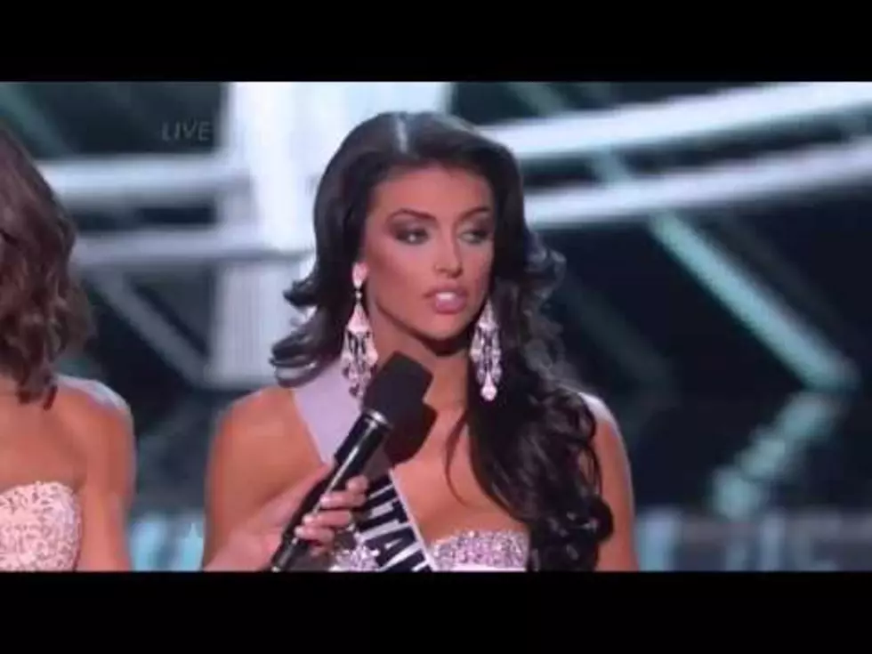 Watch Miss Utah Marissa Powell Fumble a Question During the Miss USA Pageant [VIDEO]