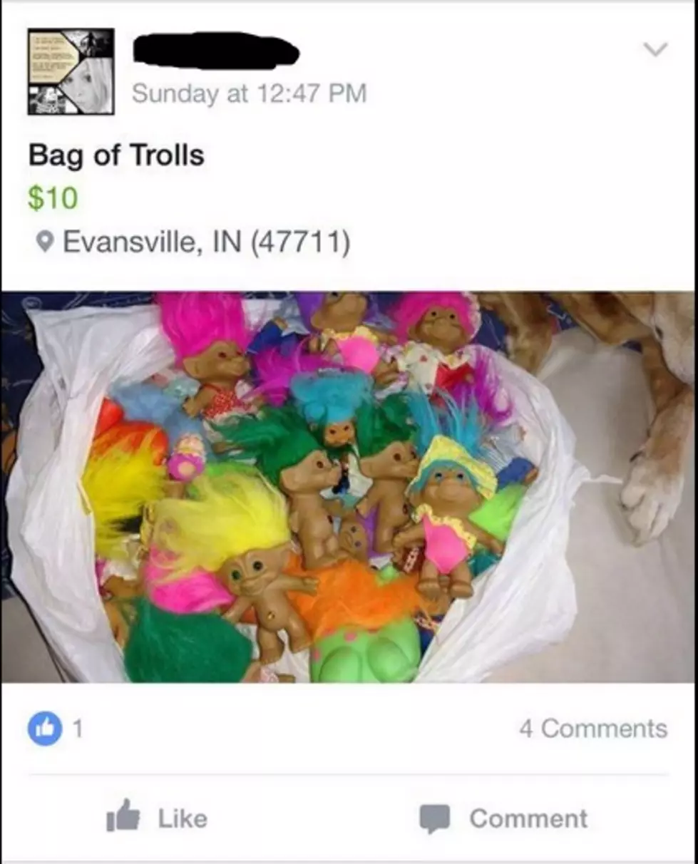 Bag of Trolls Perfect for Nightmares! &#8211; The Weird and Worst of Evansville Buy/Sell/Trade