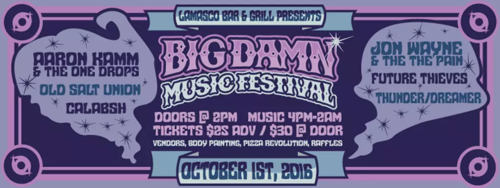 Lamasco Bar and Grill Hosting &#8220;Big Damn Music Festival&#8221; This Weekend!