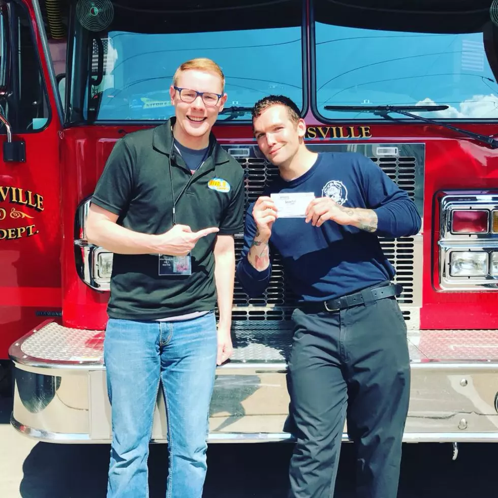 Evansville’s Best Firefighter Donates Contest Winnings to Charity