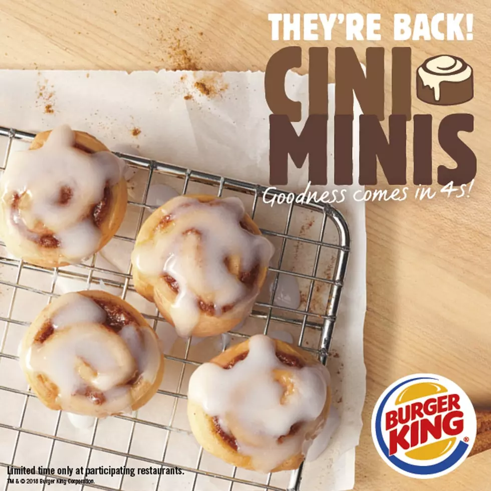 Burger King&#8217;s Cini Minis Are Back!