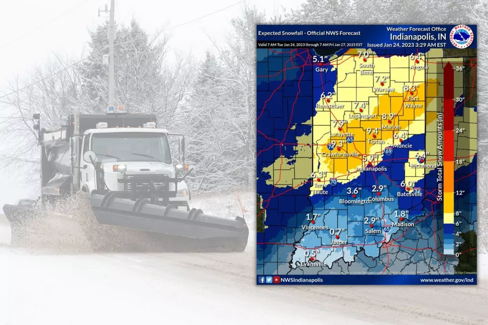 Indiana Department of Transportation is Preparing for Possible 9+ Inches of Snow Ahead of January 2023 Storm