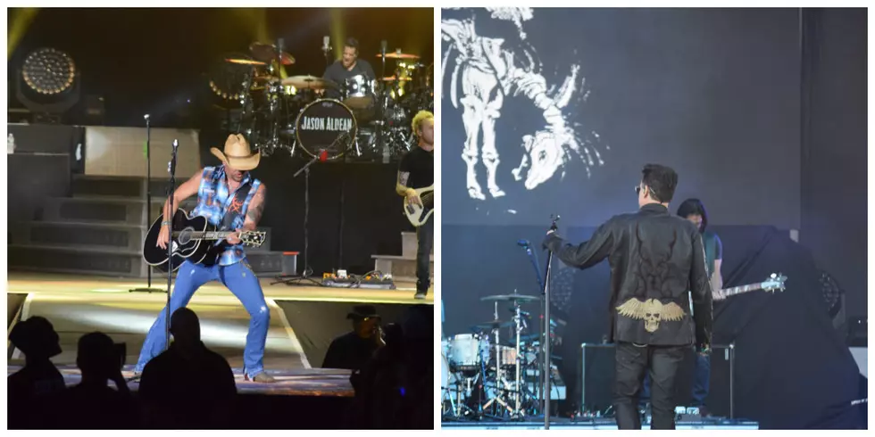 Jason Aldean and Gary Allan Photos from Faster Horses Day 2