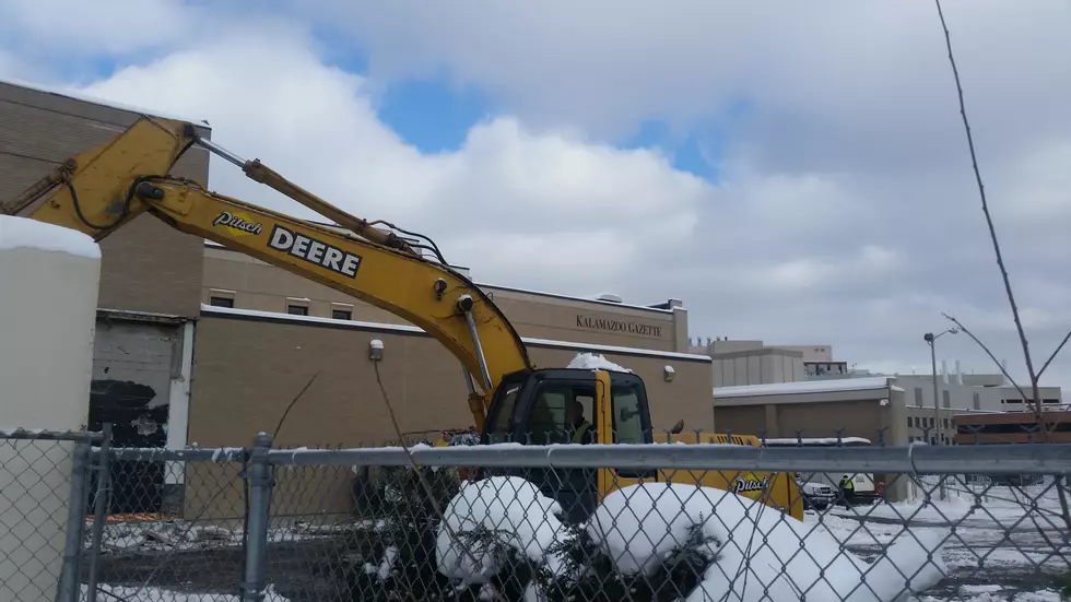 Demolition Has Begun On Kalamazoo Gazette Building