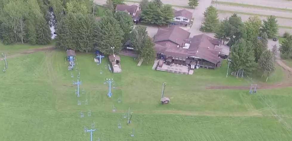 What Does A Ski Resort Look Like Without Snow? Fly Over Timber Ridge