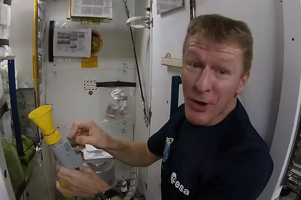 Astronaut Explains How to Use Restroom in Space