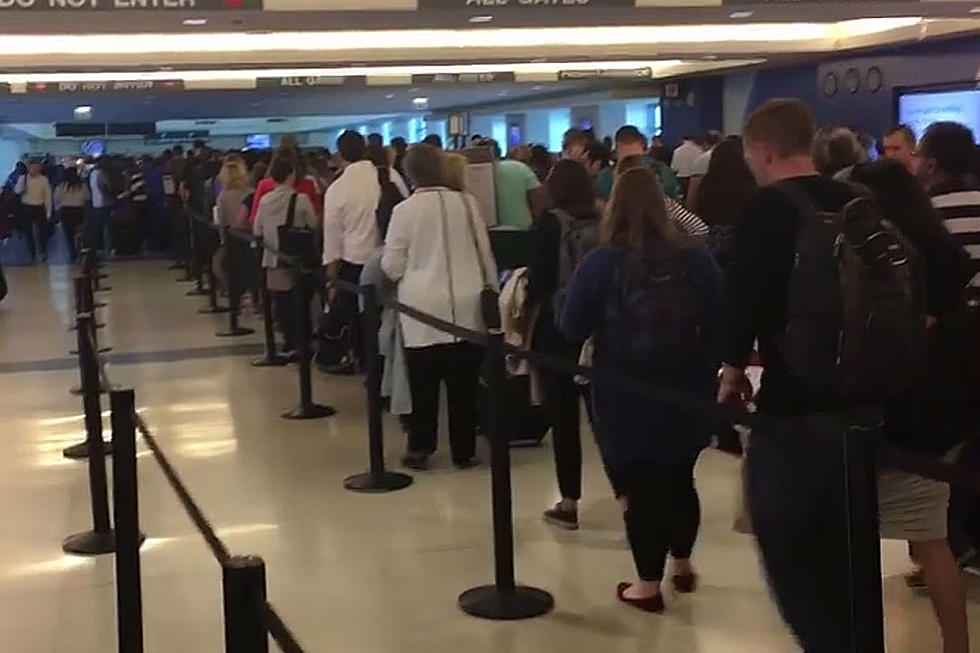 Crazy Long Airport Security Line Will Make You Wish You Took the Train